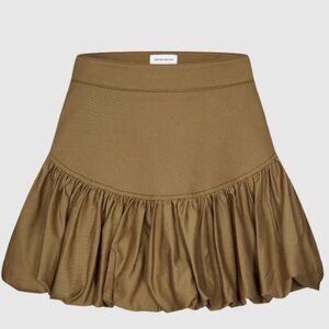 NWT Urban Revivo Brown Elastic Waist Mini A-Line Skirt - Size XXXL